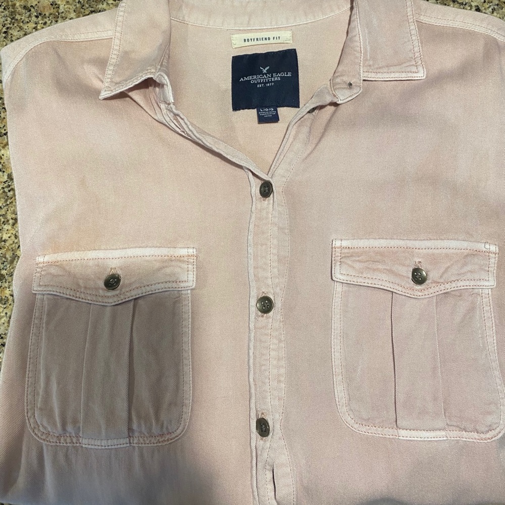 AEO Button Up Top